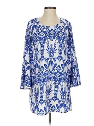 Fashion Web 3/4 Sleeve Blouse (view 1)