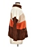 Jason Maxwell 100% Acrylic Color Block Brown Turtleneck Sweater Size XL - photo 4