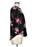 Torrid 100% Rayon Floral Black 3/4 Sleeve Blouse Size Lg Plus (0) - photo 4