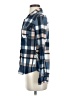 Assorted Brands 100% Polyester Plaid Blue Long Sleeve Blouse Size S - photo 5