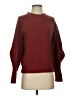 Cotélac Solid Burgundy Wool Pullover Sweater Size Sm (1) - photo 1