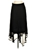 Ember 100% Polyester Chevron-herringbone Black Formal Skirt Size L - photo 1