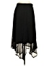 Ember 100% Polyester Chevron-herringbone Black Formal Skirt Size L - photo 2