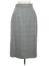 Barry Bricken Houndstooth Gray Formal Skirt Size 4 - photo 2