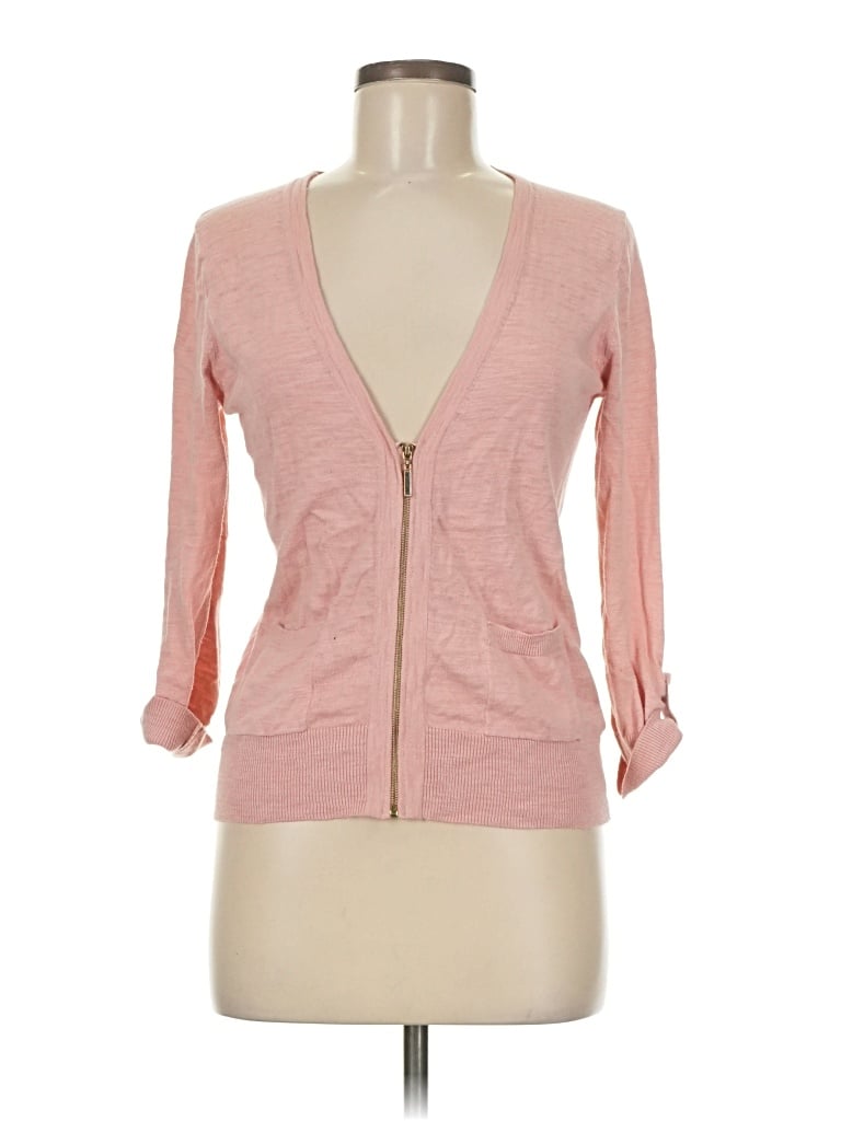 Pre-owned Xxi Cardigan Sweater In Pink
