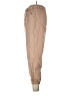 Unbranded 100% Polyester Solid Tan Casual Pants Size L - photo 5