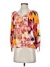 Olive Hill Orange 3/4 Sleeve Blouse Size S - photo 1