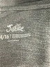 Justice Silver Gray Zip Up Hoodie Size 14/16 - photo 3