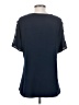 Jennie & Marlis Blue Short Sleeve Blouse Size S - photo 2