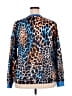 Unbranded Animal Print Blue Pullover Sweater Size XXL - photo 2