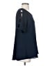 Jennie & Marlis Blue Short Sleeve Blouse Size S - photo 4