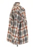 HFX Plaid Gray 3/4 Sleeve Button-Down Shirt Size L - photo 4