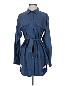 Claire Flowers Long Sleeve Button Down Shirt