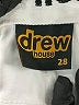 Drew House 100% Cotton White Jeans Size 28 waist - photo 3