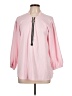 Unbranded 100% Polyester Pink 3/4 Sleeve Blouse Size L - photo 1