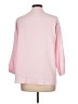Unbranded 100% Polyester Pink 3/4 Sleeve Blouse Size L - photo 2