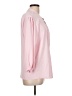 Unbranded 100% Polyester Pink 3/4 Sleeve Blouse Size L - photo 4