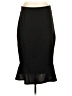 Olivia Blu Solid Black Formal Skirt Size L - photo 1