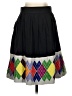 Floreat Argyle Black Casual Skirt Size 2 - photo 2