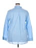 Unbranded Blue 3/4 Sleeve Button-Down Shirt Size 2X - photo 2