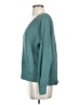 Lucky Brand Solid Teal Pullover Sweater Size S - photo 5