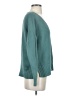 Lucky Brand Solid Teal Pullover Sweater Size S - photo 4