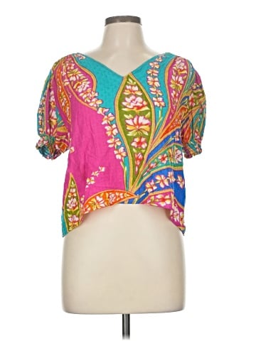 Haute Hippie Short Sleeve Blouse (view 1)