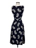 Boden Paisley Blue Cocktail Dress Size 2R - photo 2