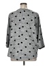 Assorted Brands Polka Dots Gray Pullover Sweater Size 1X - photo 2