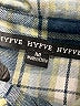 Hyfve Plaid Blue Long Sleeve Blouse Size M - photo 7