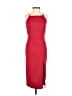 Lulus 100% Polyester Solid Red Cocktail Dress Size XS - photo 1
