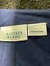 ANTIBES BLANC Blue Sleeveless Button-Down Shirt Size S - photo 7