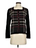 Kriss Plaid Black Cardigan Size S - photo 1