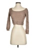 2b bebe Brown 3/4 Sleeve T-Shirt Size S - photo 1