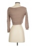 2b bebe Brown 3/4 Sleeve T-Shirt Size S - photo 2