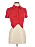 Shein Red Short Sleeve Polo Size L - photo 1