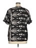 Shein Curve Black Short Sleeve Blouse Size 14 Plus (1) - photo 2