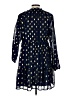 Unbranded Polka Dots Blue Casual Dress Size L - photo 2