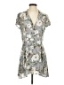 Fab'rik Floral Gray Casual Dress Size S - photo 1