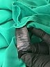 Express 100% Polyester Solid Green Romper Size S - photo 5
