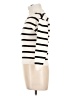 Unbranded Stripes Ivory Turtleneck Sweater Size L - photo 5