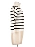 Unbranded Stripes Ivory Turtleneck Sweater Size L - photo 4