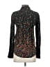 Maeve 100% Rayon Polka Dots Multi Color Black Long Sleeve Blouse Size 0 - photo 2