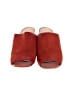 Anthropologie Color Block Red Orange Sandals Size 6 - photo 2