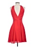 Express 100% Polyester Solid Red Cocktail Dress Size 2 - photo 2