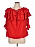 Assorted Brands 100% Terylene Red Sleeveless Blouse Size L - photo 1