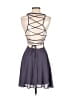 Lulus 100% Polyester Solid Gray Cocktail Dress Size XS - photo 2