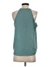 Papermoon 100% Polyester Teal Sleeveless Blouse Size S - photo 2