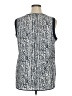 dalia Silver Sleeveless Blouse Size 1X - photo 2