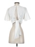 Khush White Short Sleeve Blouse Size XS - photo 2